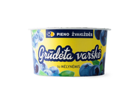 Grūdėta varškė su mėlynėmis PIENO ŽVAIGŽDĖS (7%), 150g