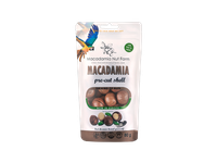 Makadamijų riešutai MACADAMIA NUT FARM, su kevalu, įpjauti, 80 g