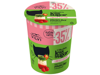 Jogurtas braškinės Matcha skonio VILVI, 350 g