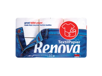 Tualetinis popierius Renova Textil Papier 6 vnt. 4 sl. 140 lap.