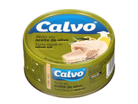 Nesmulkintas tunas alyvuogių aliejuje CALVO, 160 g