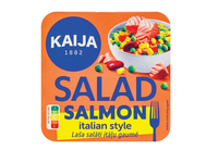 Itališkos salotos su lašiša ir daržovėmis pomidorų padaže KAIJA, 160 g