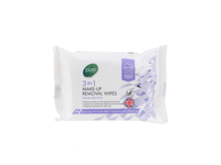 Drėgnosios servetėlės PURE 3-IN-1 (makiažui valyti), 25 vnt.