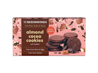 Migdoliniai kakaviniai sausainiai BEGGININGS, 80 g
