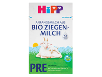 HiPP PRE Ekologiškas ožkų pieno pradinio maitinimo kūdikių pieno mišinys nuo gimimo, 400 g