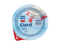 Pusriebė varškė WELL DONE, 9 % rieb., 275 g