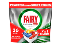 Indų pl. kaps. FAIRY PL. PLUS LEMON, 36 vnt.