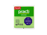 Universalios viskozės šluostės PACLAN Practi, 4 vnt.