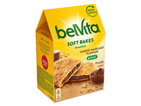 Minkšti sausainiai BELVITA su viso grūdo dalių produktais, 250 g