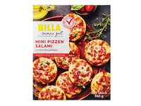 Šaldytos mini picos su saliamiu BILLA IMMER GUT, 360 g