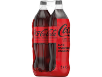Gazuotas gaivusis gėrimas COCA COLA ZERO, 2x1.5l