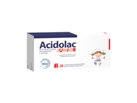 ACIDOLAC Junior braškių skonio meškiuko formos tabletės N20