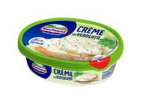 Tepamas varškės sūris HOCHLAND, su žalumynais, 21% rieb., 200 g