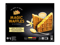 Šaldyti BELGIŠKI vafliai su vaniliniu įdaru, 4 x 80 g, 320 g
