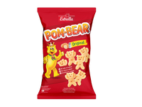Traškus bulvių užkandis ESTRELLA POM BEAR su druska, 65 g