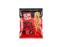 Greitai paruošiami makaronai SUN YAN (aštraus skonio), 65 g