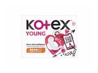 KOTEX YOUNG NORMAL Higieniniai paketai, 9vnt