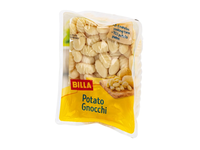 Bulvių virtinukai GNOCCHI su sūriu parmigiano reggiano BILLA, 500 g