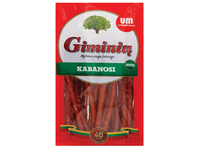 Karštai rūkytos KABANOSI lazdelės 300g