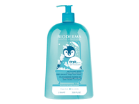 BIODERMA gelinis prausiklis kūdikių ir vaikų kūnui ir plaukams ABCDERM GEL MOUSSANT, 1 L