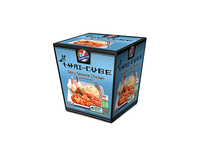 Makaronai su vištiena ir sezamu, aštrūs, šaldyti, dėžutėje, 320 g