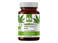 BIONATURALIS, EKO KANAPIŲ SĖKLŲ ALIEJUS, LT-EKO-001, 90 kapsulių