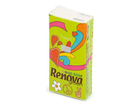 Popierinės nosinaitės RENOVA GREEN, 1 vnt.