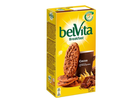 Kakaviniai sausainiai BELVITA COCOA su šokolado gabalėliais, 300 g