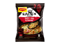 Greitai paruošiami makaronai MAGGI RAMEN BEEF PHO, 90 g