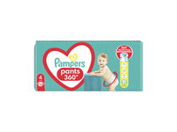 Sauskelnės-kelnaitės PAMPERS Pants, Jumbo Pack, 4 dydis, 52 vnt.