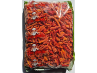 Šaldytos paprikos, raudonos, juostelėmis, 2,5 kg, VET