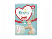 Sauskelnės-kelnaitės PAMPERS Premium Care Pants, Jumbo Pack Plus, 3 dydis, 70 vnt.