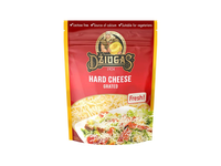 Kietasis sūris DŽIUGAS, 40% rieb., 100 g (po. s.m. tarkuotas)
