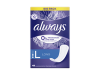 Higieniniai įklotai ALWAYS Long, 0% Perfume, 48 vnt.