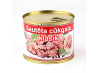 Troškintos kiaulienos konservai, 525 g
