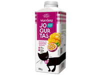 Jogurtas VILVI, mangų ir pasiflorų skonio, 2 % rieb., 750 g