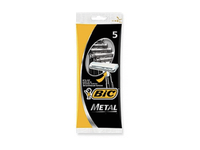 Vyriškas vienkartinis skustuvas BIC1 METAL, 5 vnt., 5 vnt.