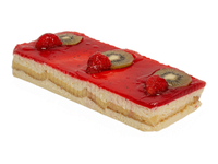 Plokštainis su braškėmis ir kiviais, 1 kg