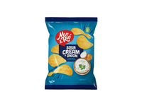 Bulvių traškučiai, grietinės ir svogūnų skonio, 150 g