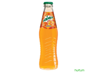 Gazuotas gėrimas, MIRINDA, Orange, 0,2 l, stiklas