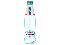 Gazuotas natūralus mineralinis vanduo BORJOMI, 0,5 l, PET D