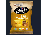 Bulvių traškučiai BRETS, medaus ir garstyčių skonio, 125 g