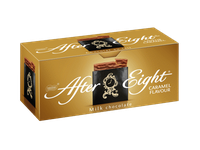 Juodojo šokolado plokštelės AFTER EIGHT, karamelės skonio, 200 g