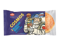 Didelės mėsainio bandelės MANTINGA su sezamais, 164 g