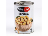 Konservuoti avinžirniai TASTE LAND, 400g/240g