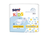 SENI sauskelnės vaikams KIDS JUNIOR EXTRA, nuo 15 kg, 30 vnt.