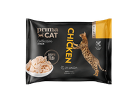 Konservuotas kačių ėdalas PRIMACAT (vištienos filė), 200 g