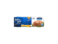 Tuno gabaliukai saulėgrąžų aliejuje SUN&SEA, 3 0.1 80 g