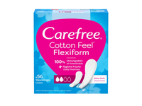 Higieniniai įklotai CAREFREE FREXI, 56 vnt.