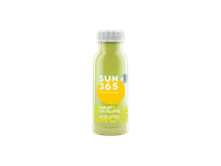 Nepasterizuotos žaliosios sultys SUN 365 su avokadais, 250 ml